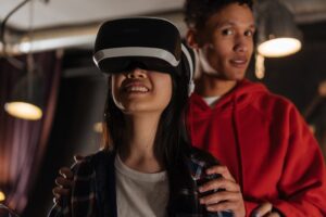 PS4 VR-Brille zum Anschauen von Filmen